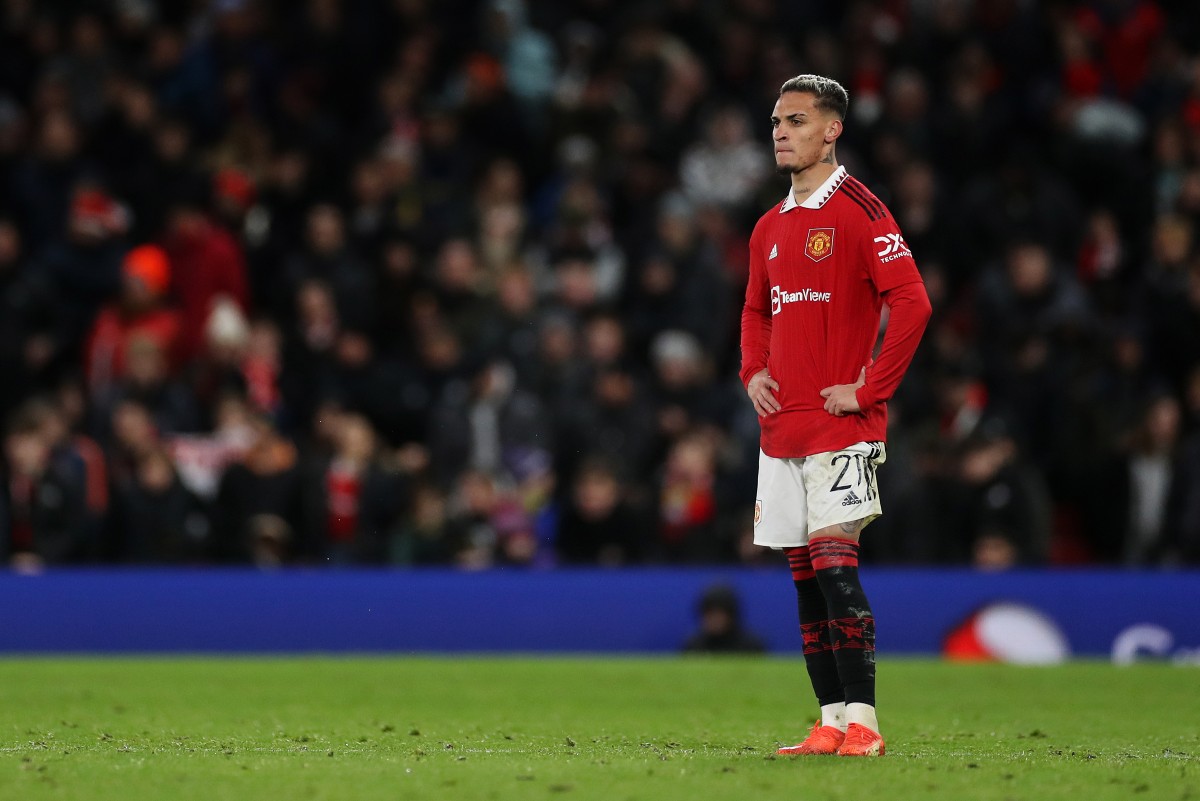 Manchester United winger Antony Manchester United winger Antony
