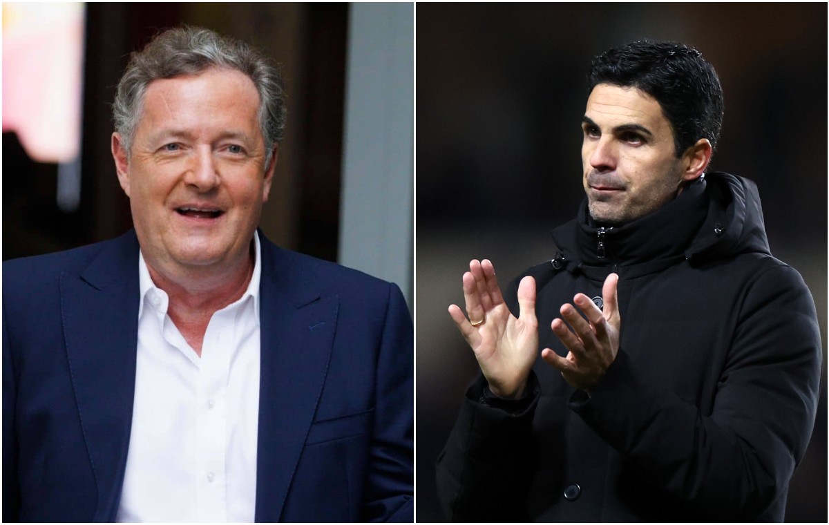 Piers Morgan Arsenal Mikel Arteta