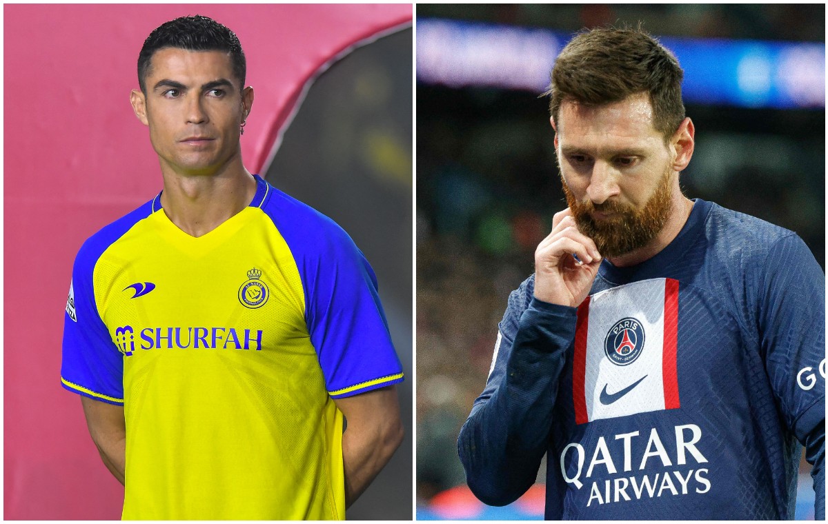Ronaldo Al Nassr Messi PSG