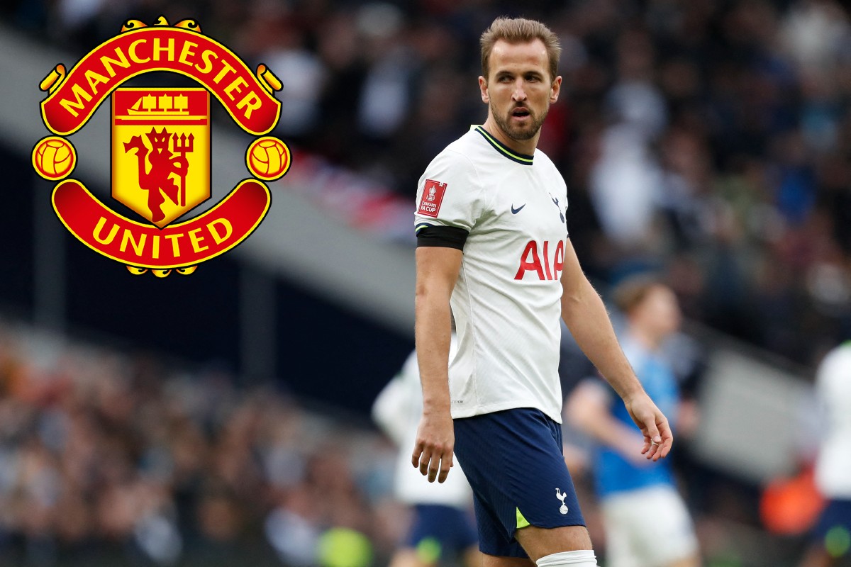 Tottenham Man Utd Kane image