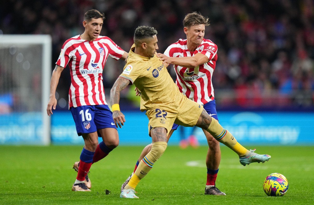 barcelona atletico madrid raphinha