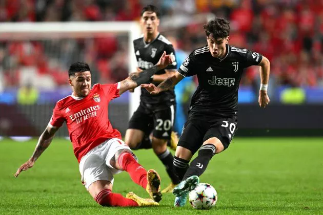 benfica vs juventus enzo fernandez