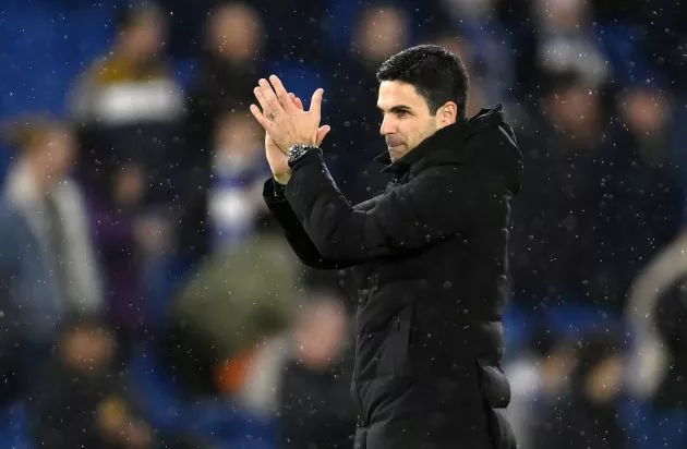 brighton 2-4 arsenal arteta