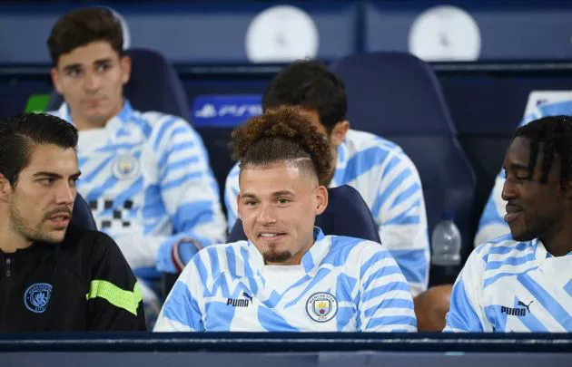 man city phillips bench