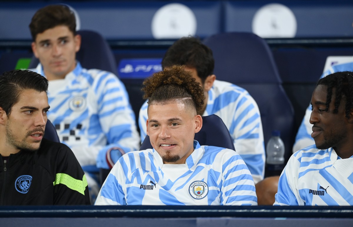 man city phillips bench