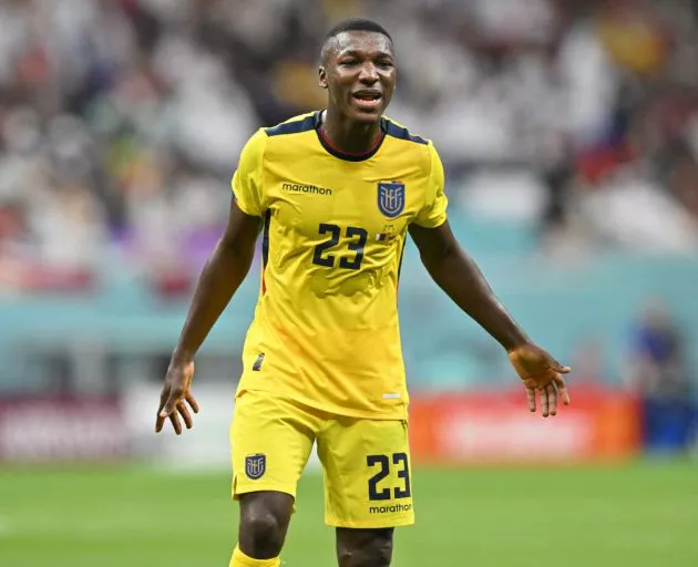 ecuador midfielder moises caicedo