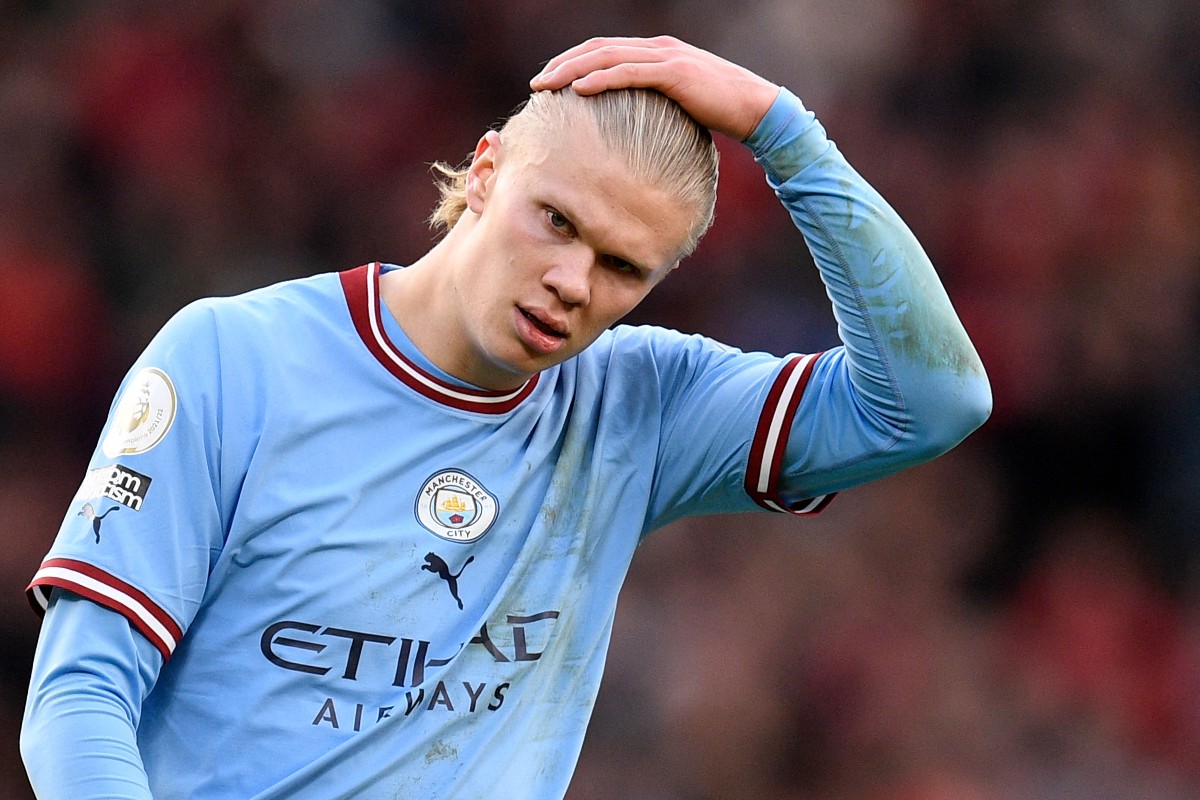 erling haaland manchester united 2-1 manchester city