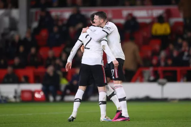 forest v man utd weghorst lindelof