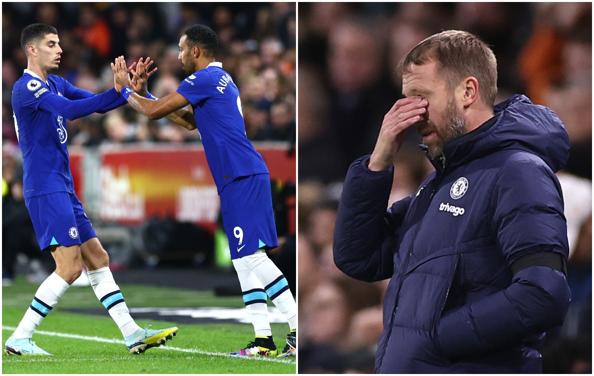 havertz aubameyang potter chelsea