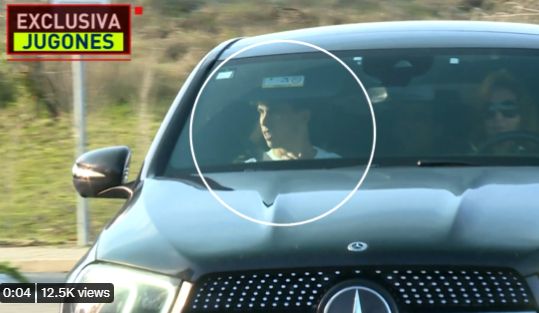 joao felix in car to london