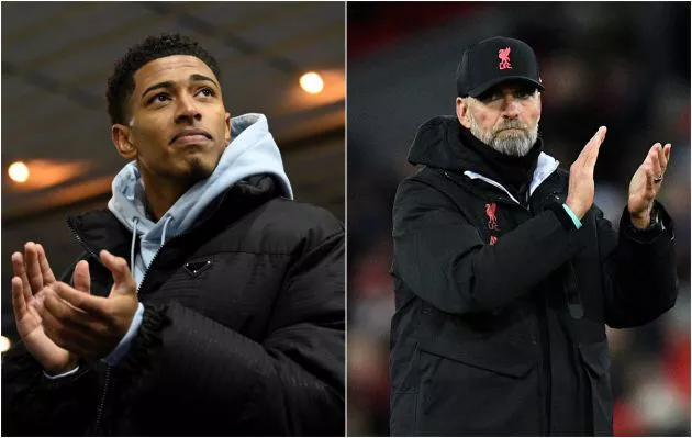 jude bellingham + jurgen klopp