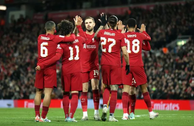 liverpool wolves henderson salah thiago nunez gakpo