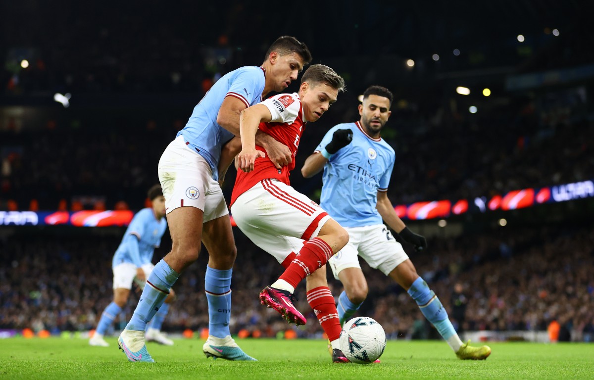 man city arsenal cancelo trossard mahrez