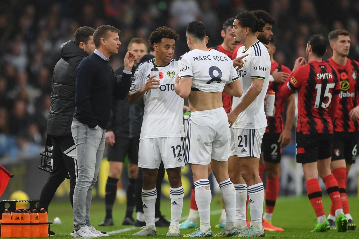 marsch with leeds united players