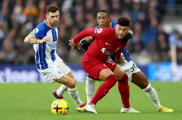 oxlade-chamberlain liverpool brighton