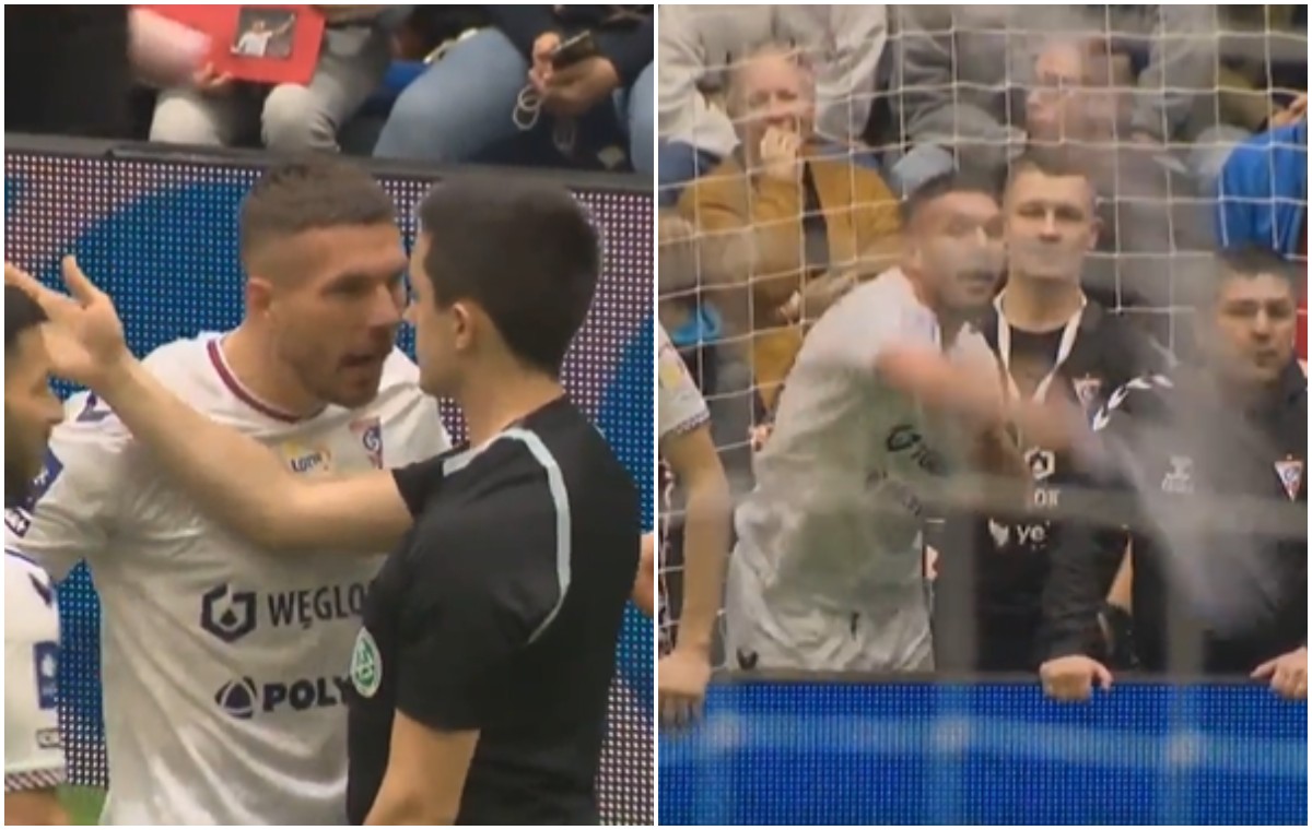 podolski charity red card