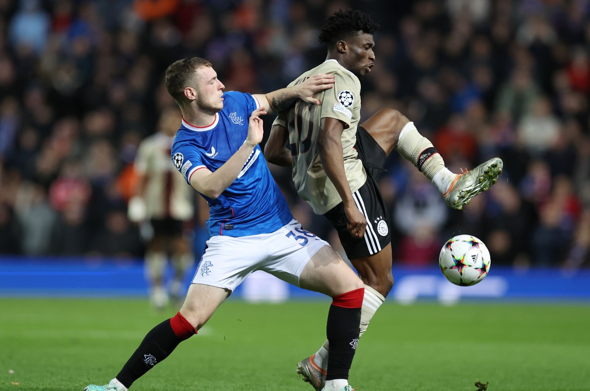 rangers vs ajax ucl kudus