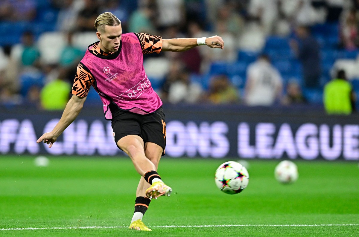 shakhtar donetsk vs real madrid champions league mykhaylo mudryk