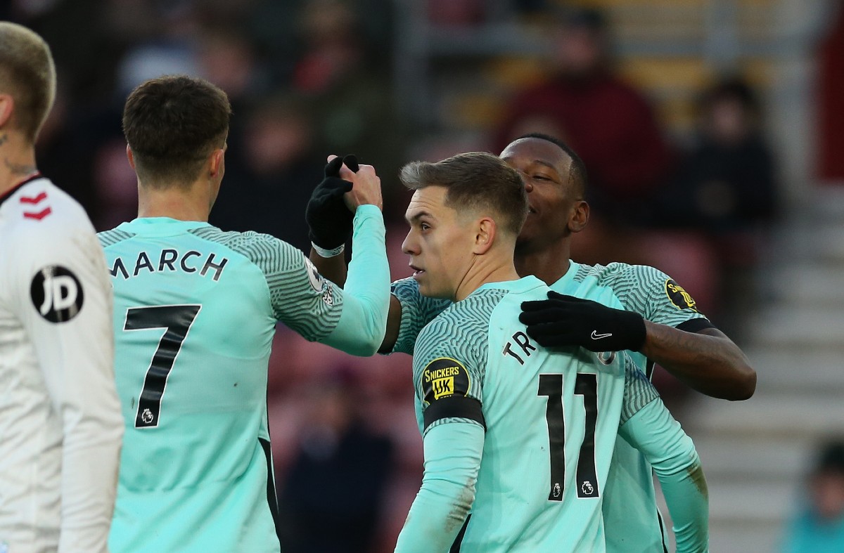 southampton brighton trossard