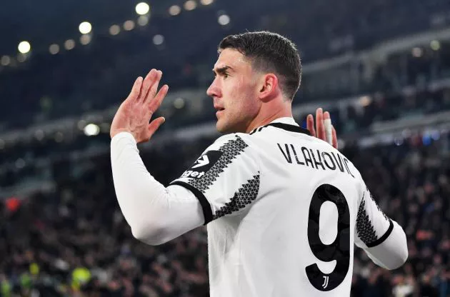 Juve vs Fiorentina Dusan Vlahovic