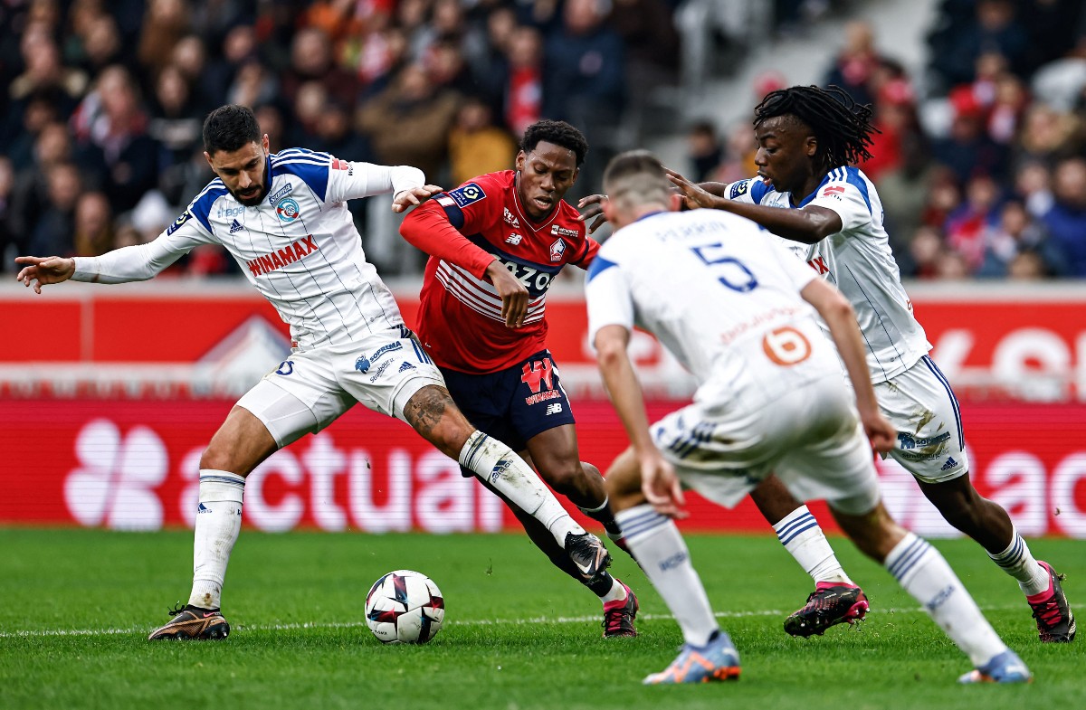 Lille vs Strasbourg Jonathan David