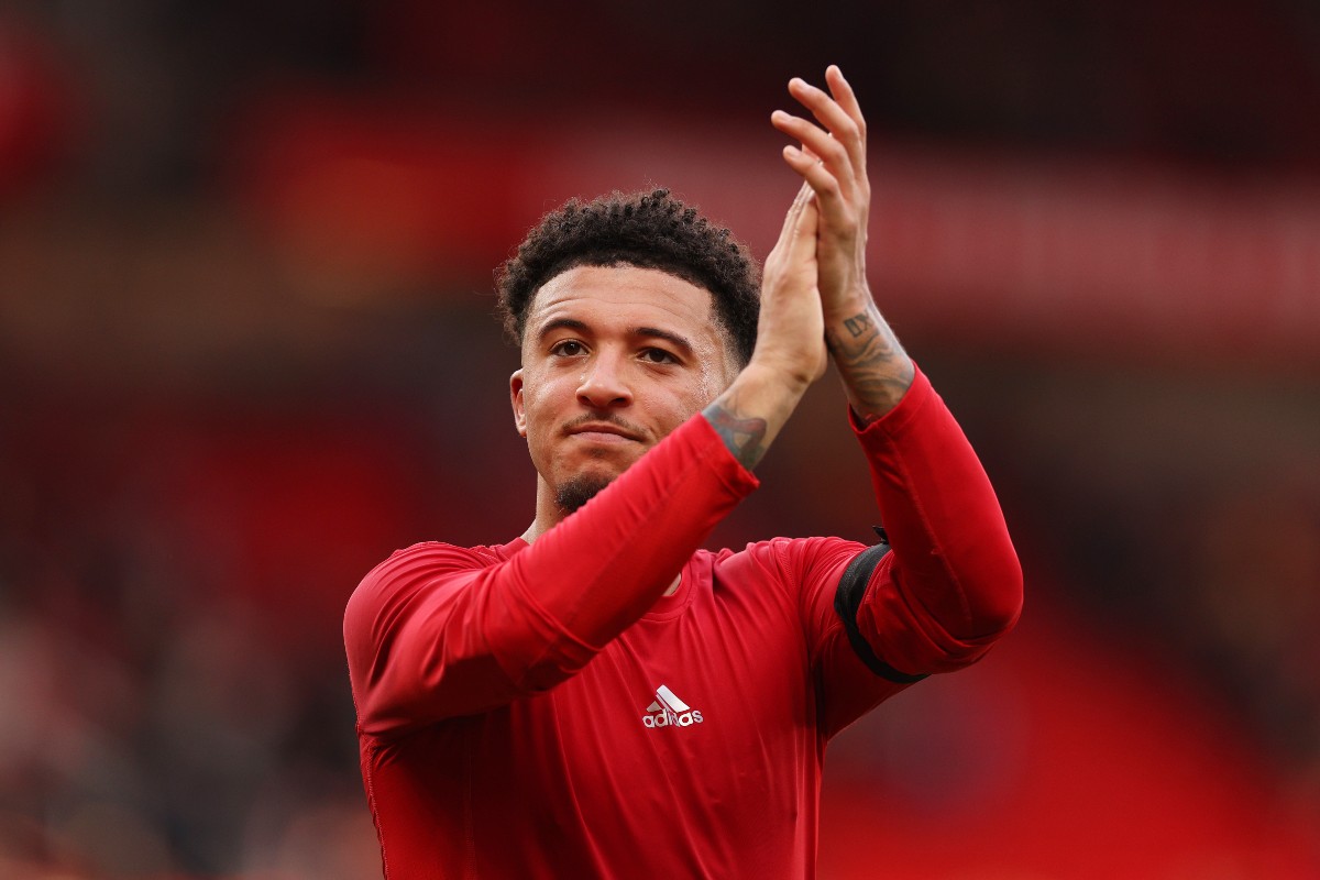 Sancho Man United v Leicester