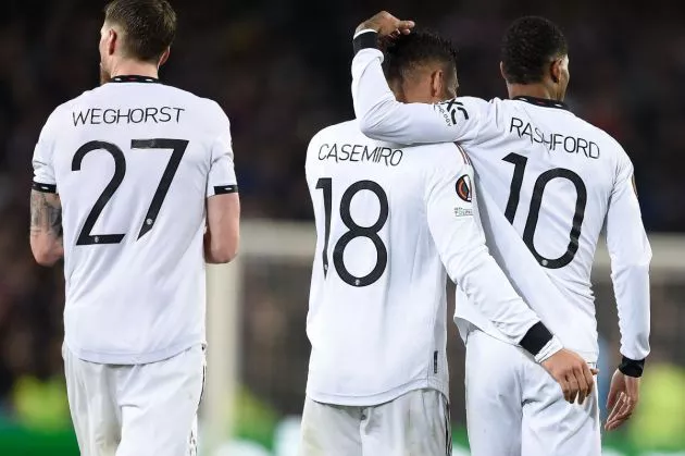 barcelona man utd weghorst casemiro rashford
