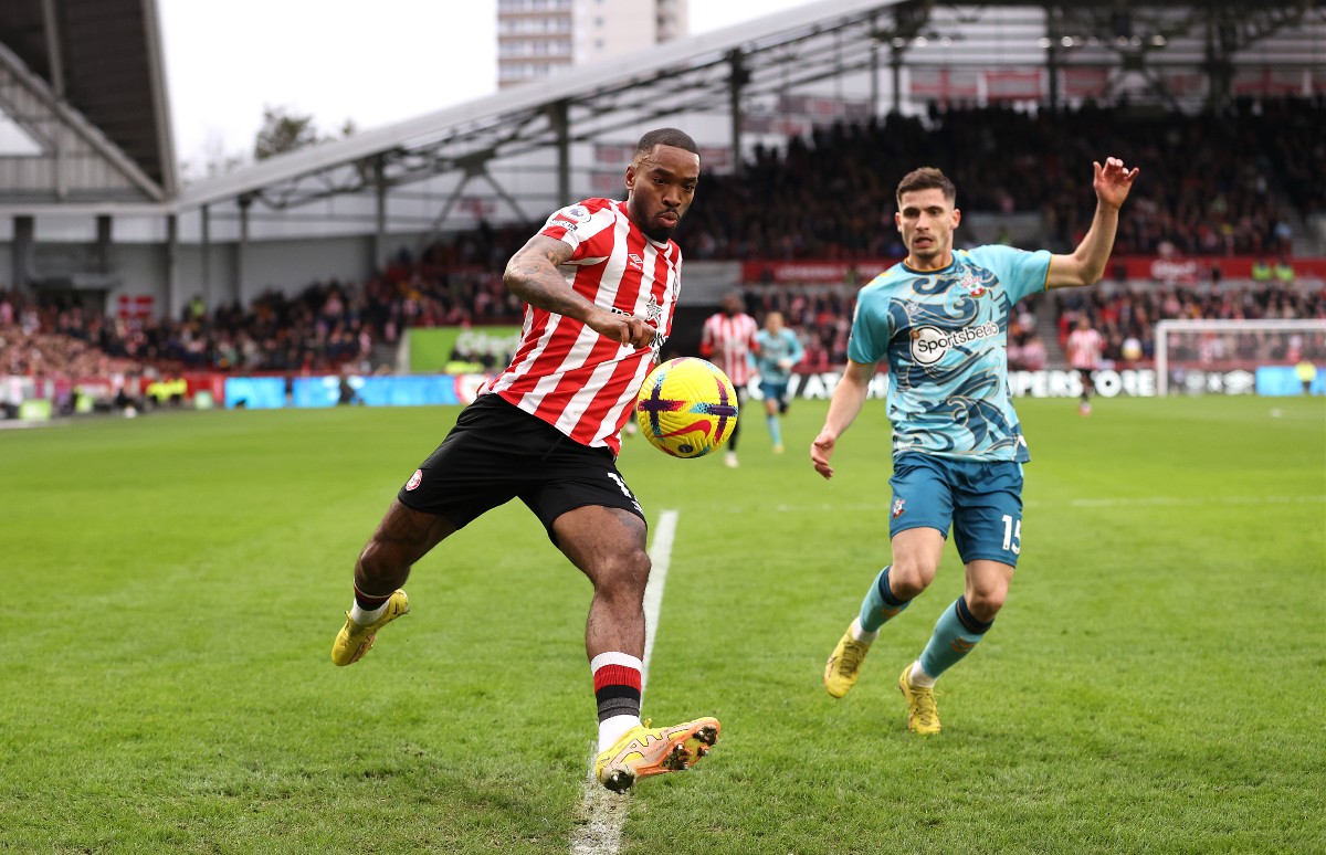 brentford southampton ivan toney