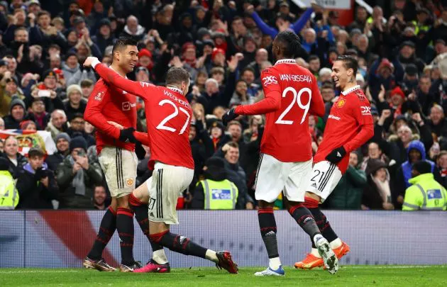 casemiro weghorst wan-bissaka antony man united