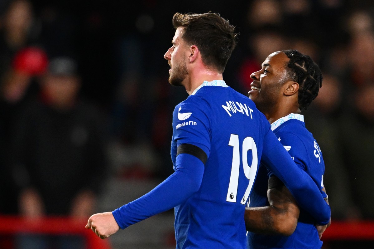 forest vs chelsea mason mount raheem sterling