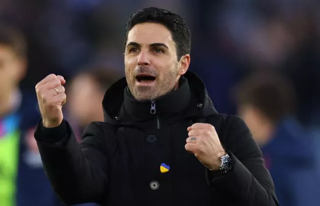 leicester 0-1 arsenal 2023 mikel arteta