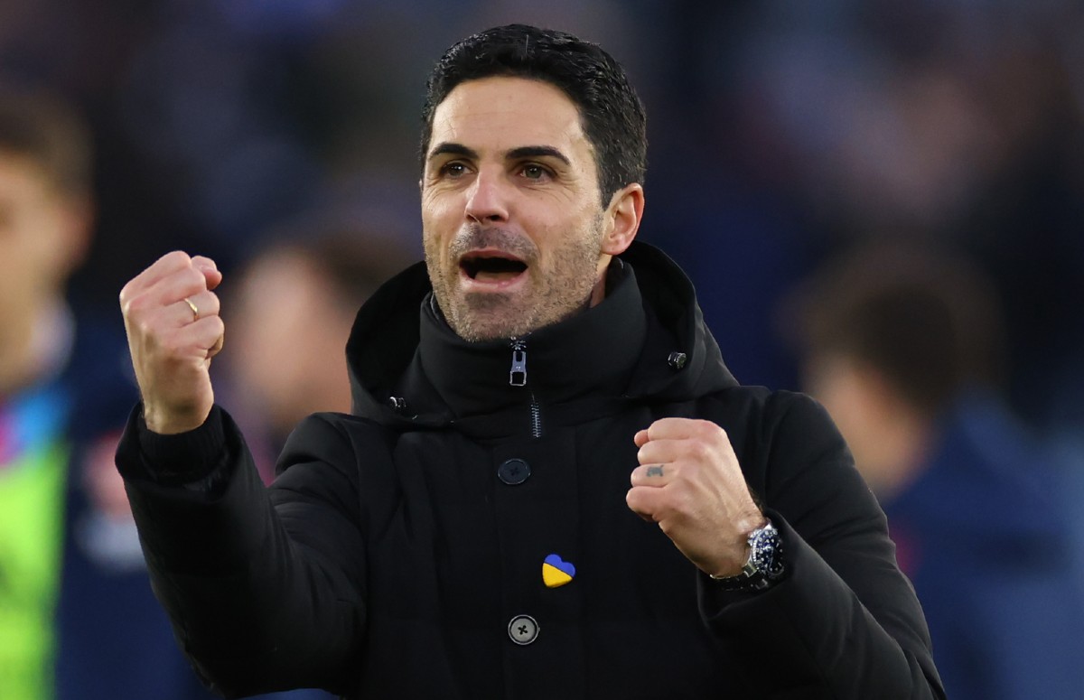 leicester 0-1 arsenal 2023 mikel arteta