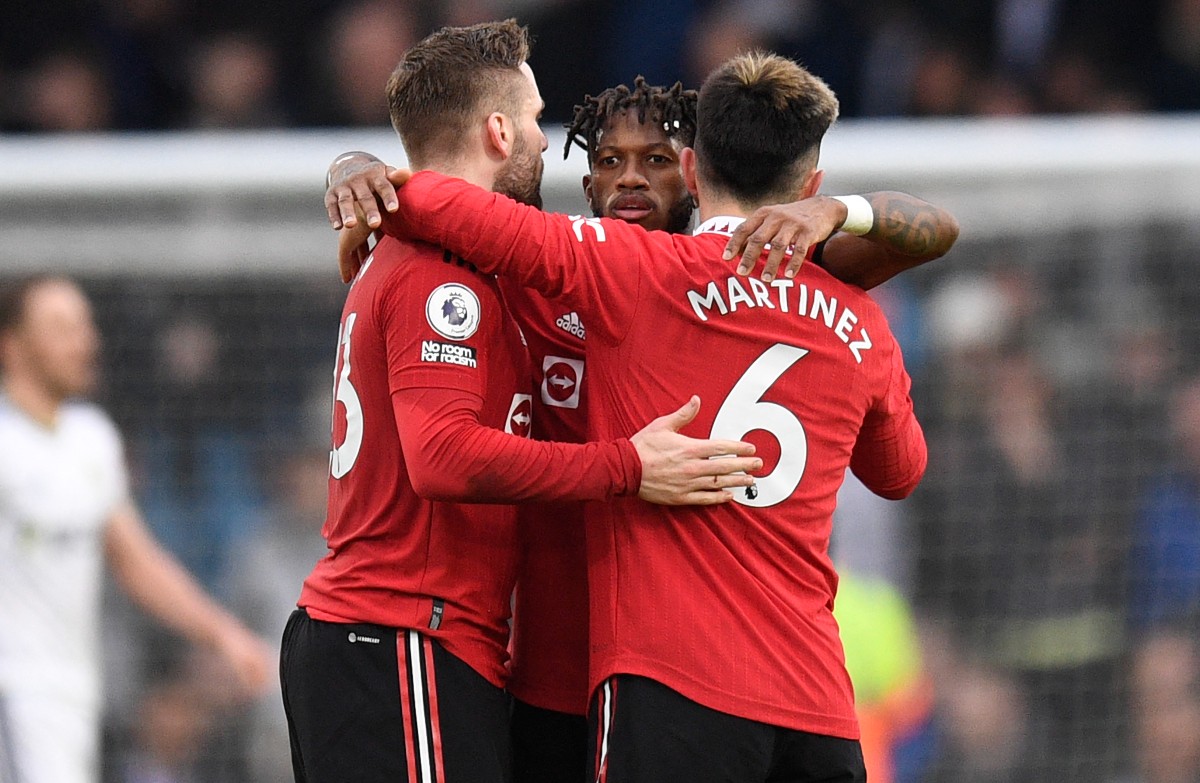 man united luke shaw fred lisandro martinez