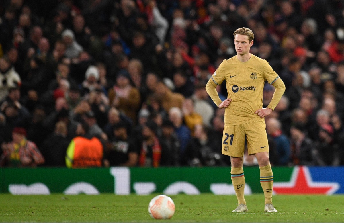 man utd 2-1 barcelona frenkie de jong