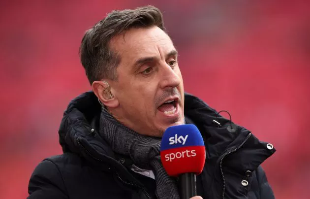 manchester united newcastle sky sports gary neville