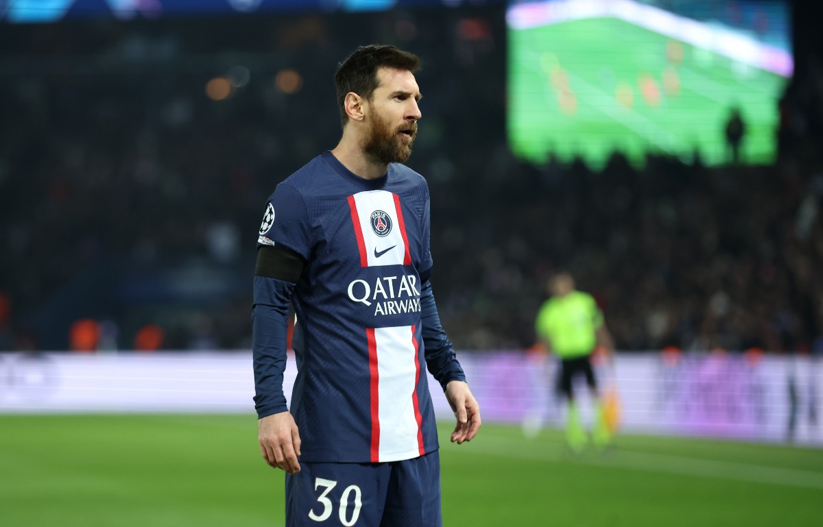 messi paris saint-germain v bayern