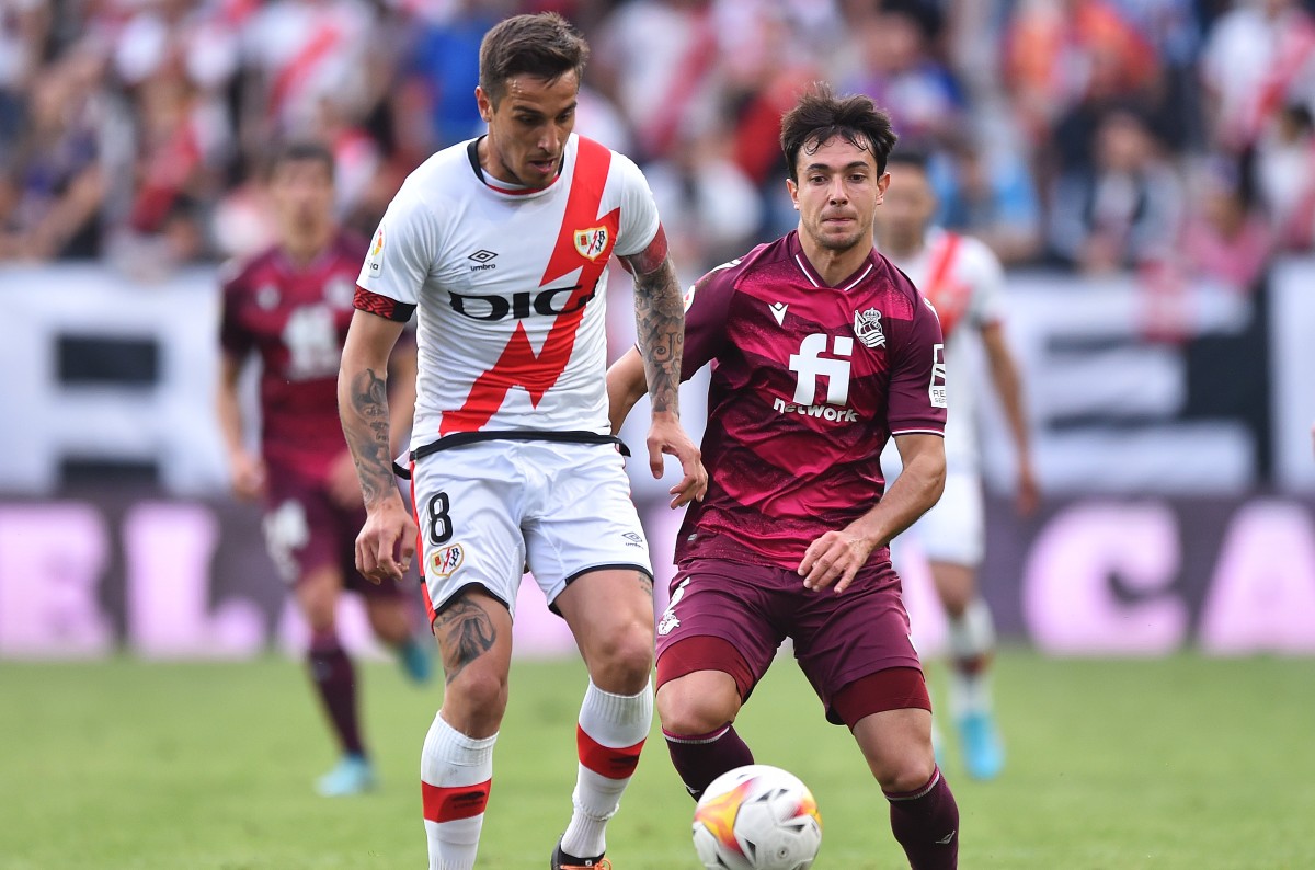 real sociedad vs vallecano martin zubimendi