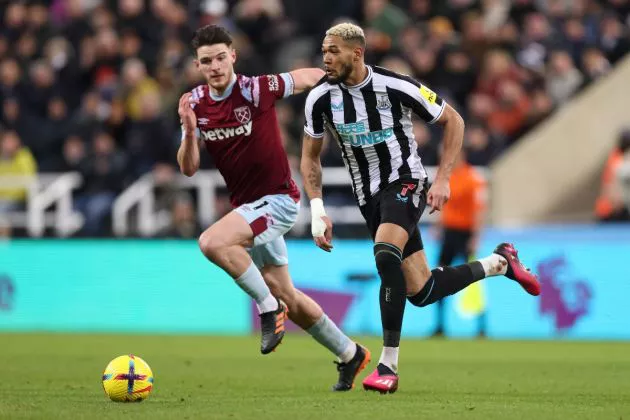 rice vs joelinton