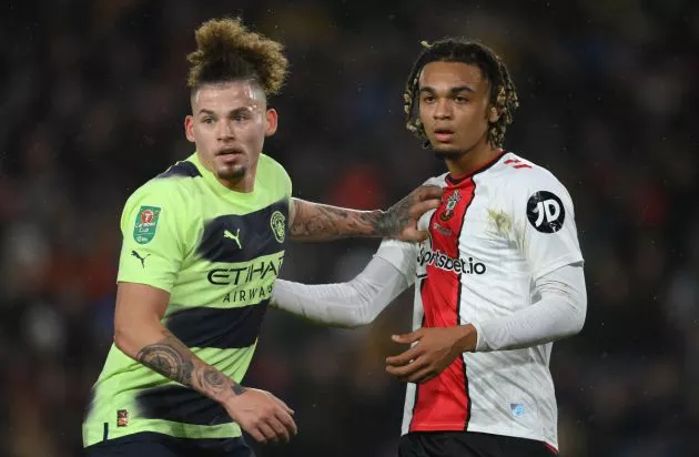 southampton man city kalvin phillips