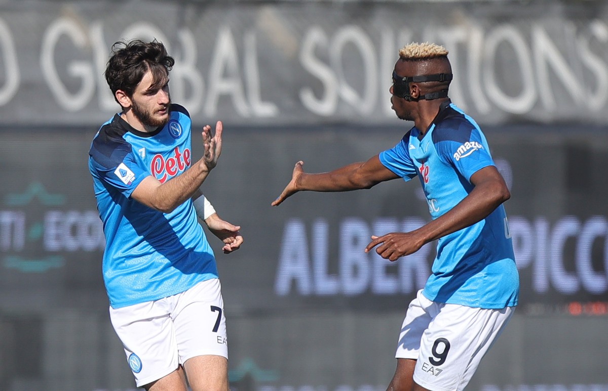 spezia calcio ss napoli osimhen