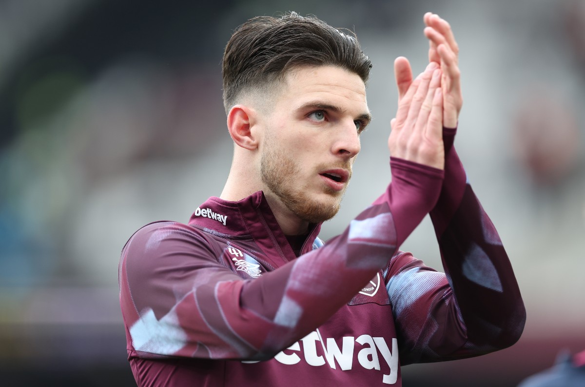west ham united 1-1 chelsea declan rice