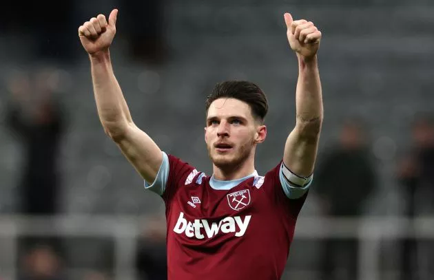 west ham united declan rice