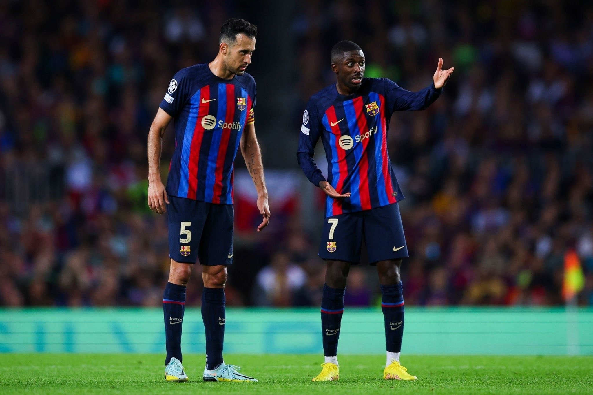 dembele and busquets dembele and busquets
