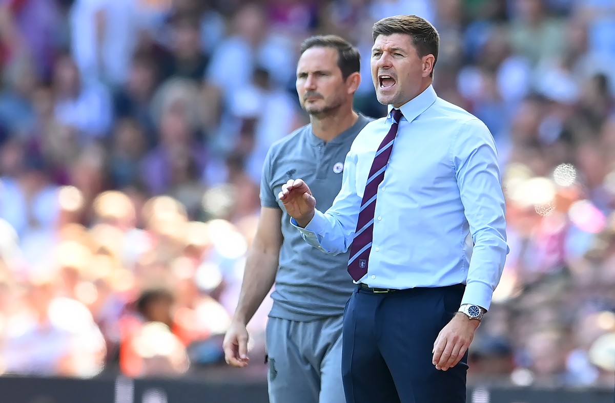 Aston Villa Everton Premier League Frank Lampard Steven Gerrard