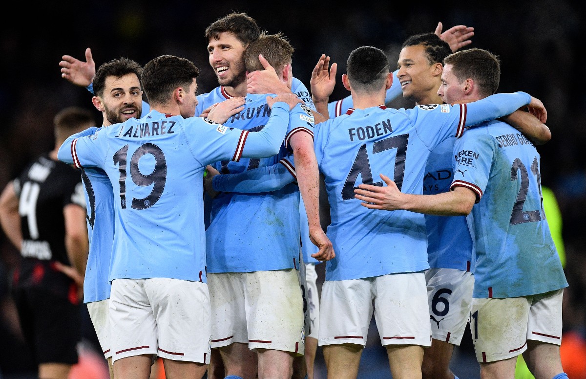 Man City 7-0 RB Leipzig UCL