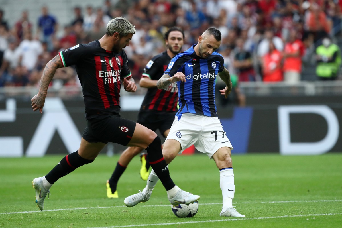 ac milan vs inter milan marcelo brozovic
