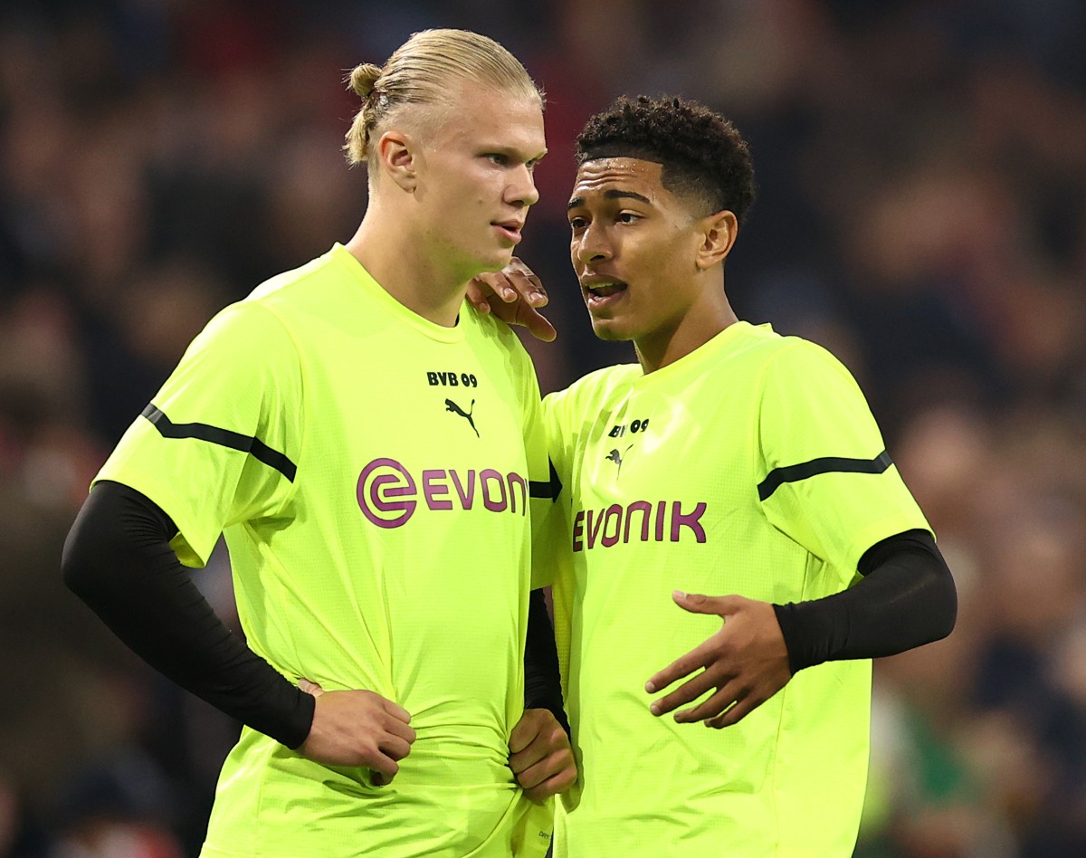 ajax dortmund haaland and bellingham ajax dortmund haaland and bellingham