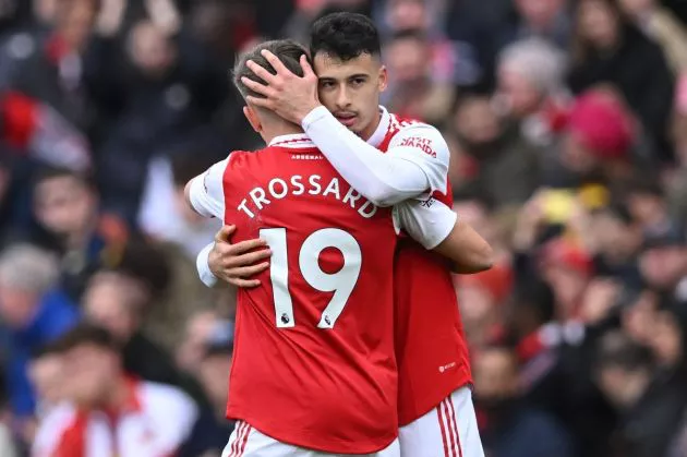 arsenal trossard and martinelli