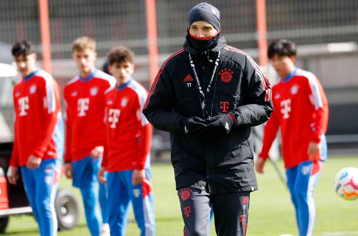 bayern munich training thomas tuchel