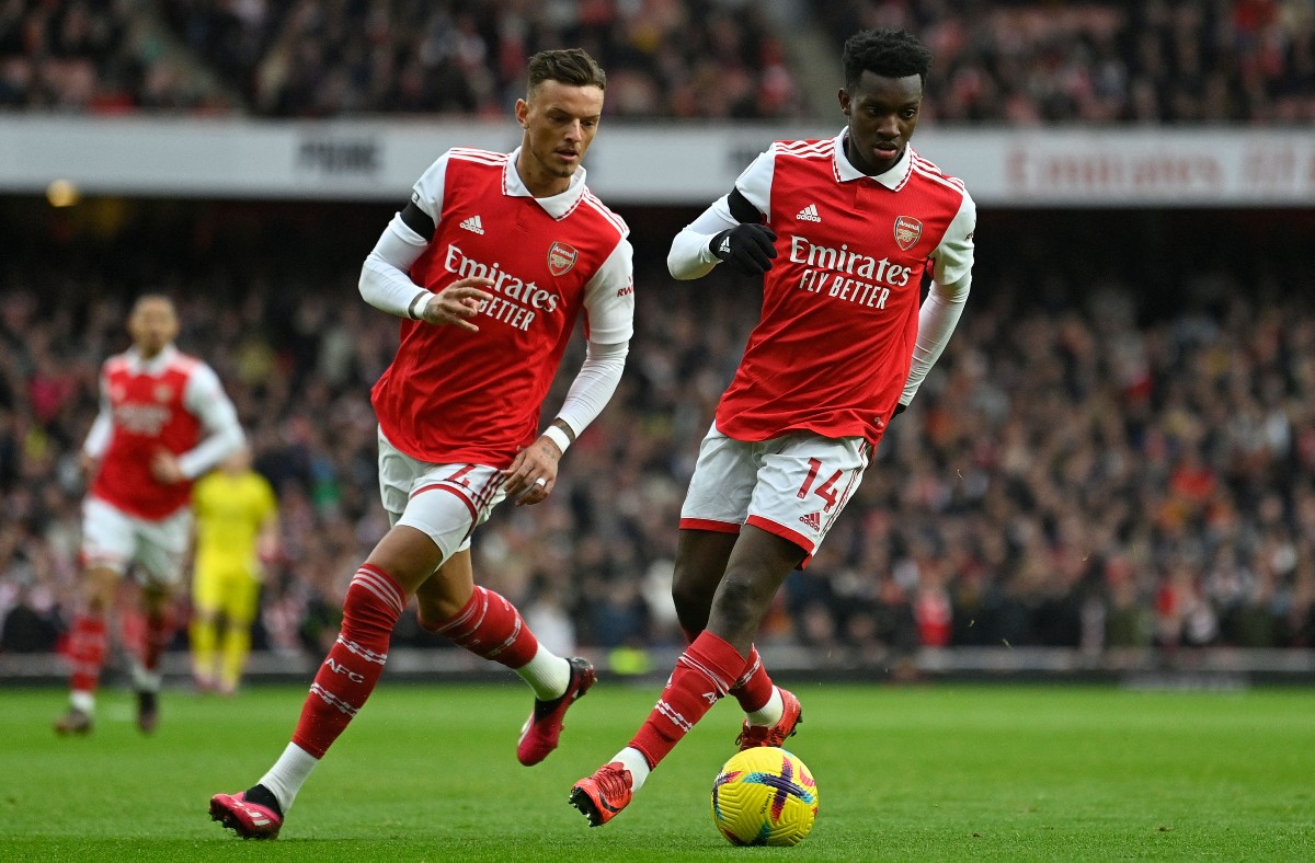 ben white eddie nketiah arsenal brentford